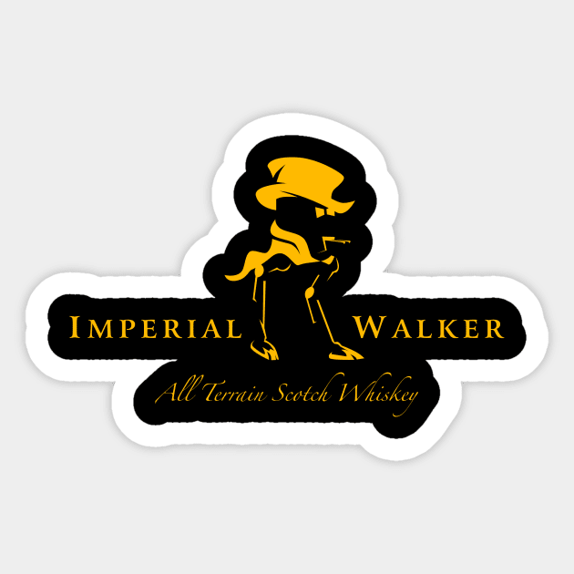 Imperial Walker Sticker by blairjcampbell